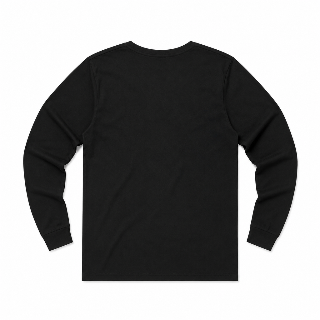 OFFLYN long sleeve tee black back