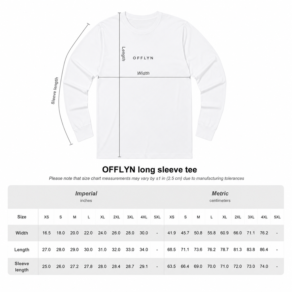 OFFLYN long sleeve tee