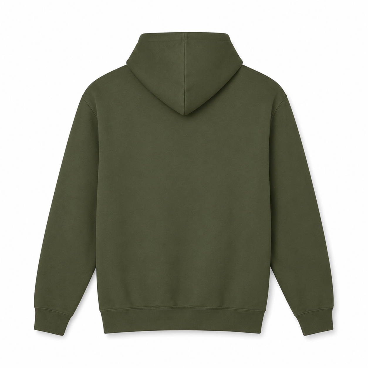 OFfLYN essentials hoodie green back