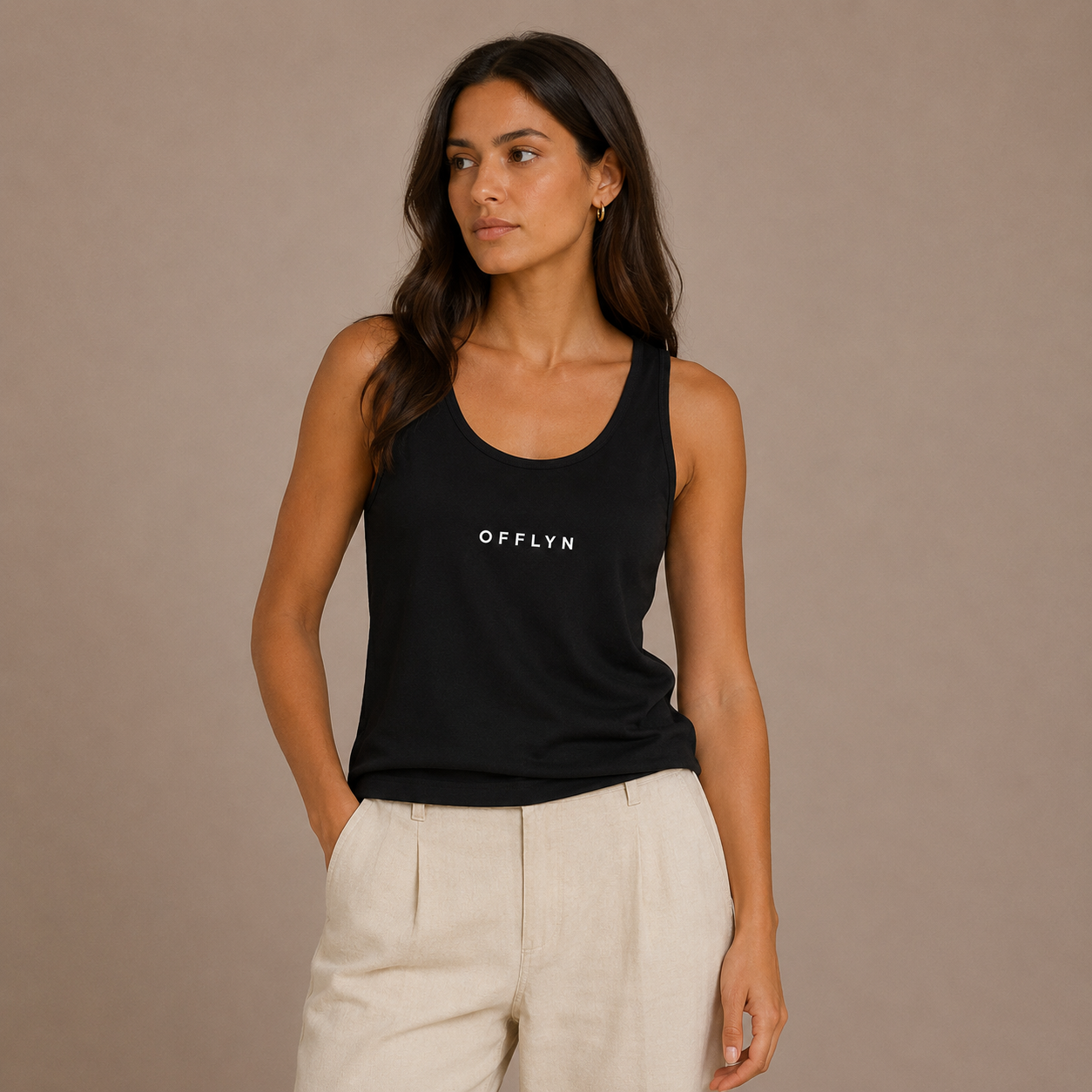 OFFLYN tank lifestyle female black