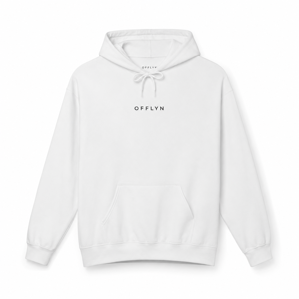 OFFLYN essentials hoodie white
