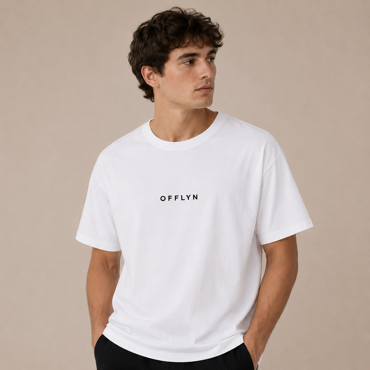 OFFLYN organic core tee lifestyle male