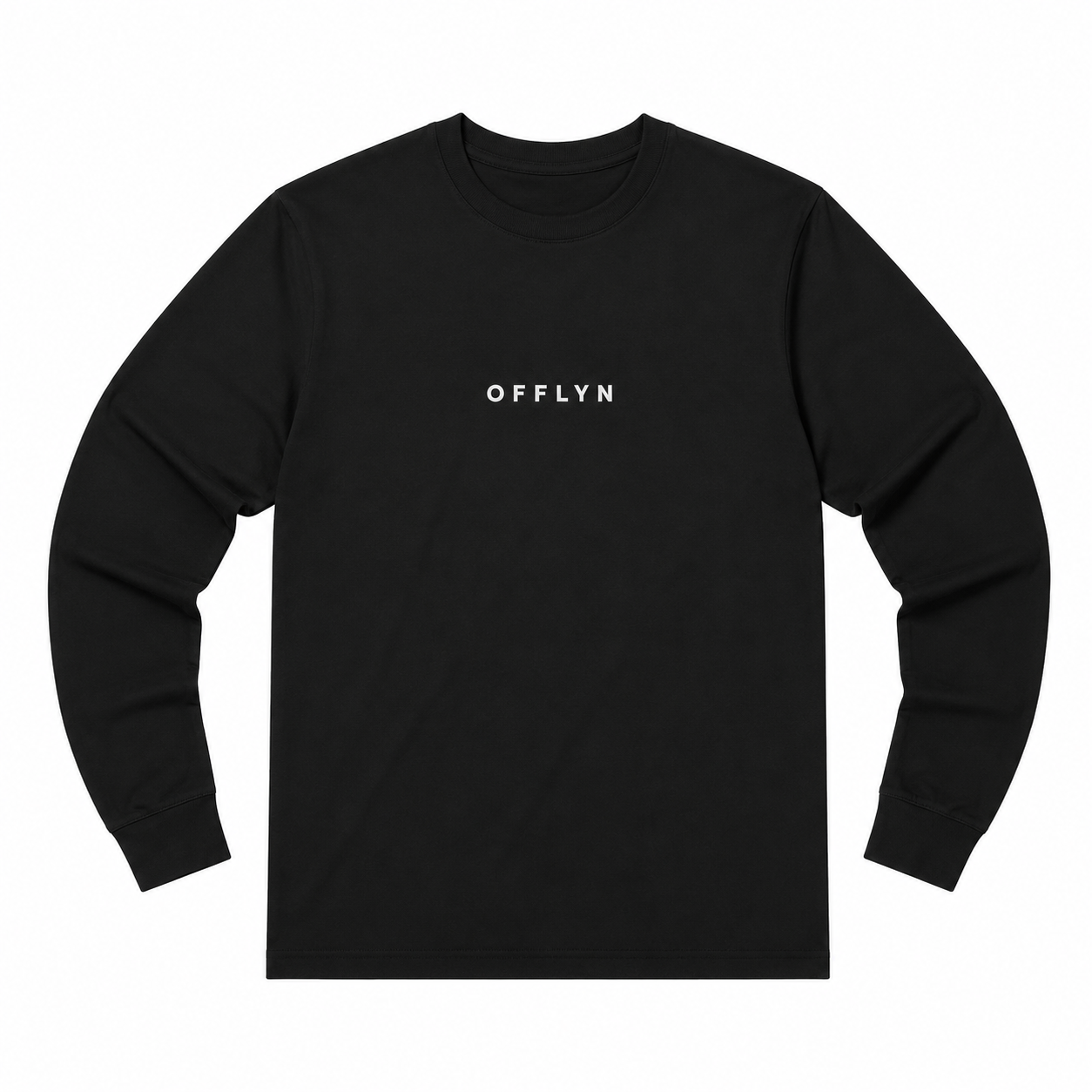 OFFLYN long sleeve tee black
