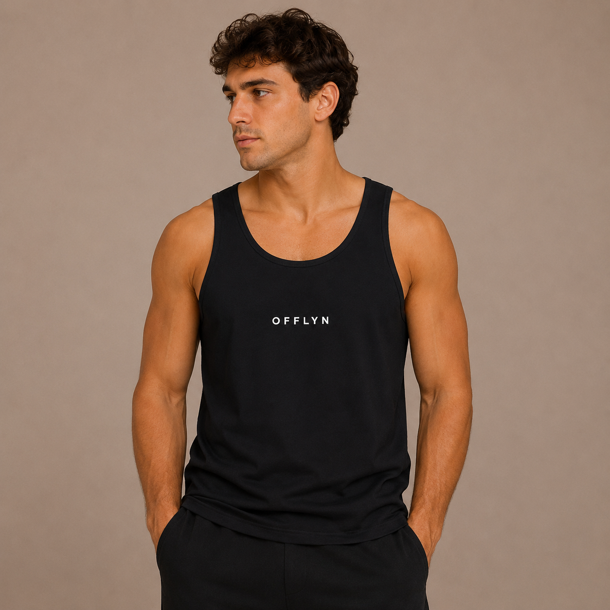 OFFLYN tank lifestyle male black