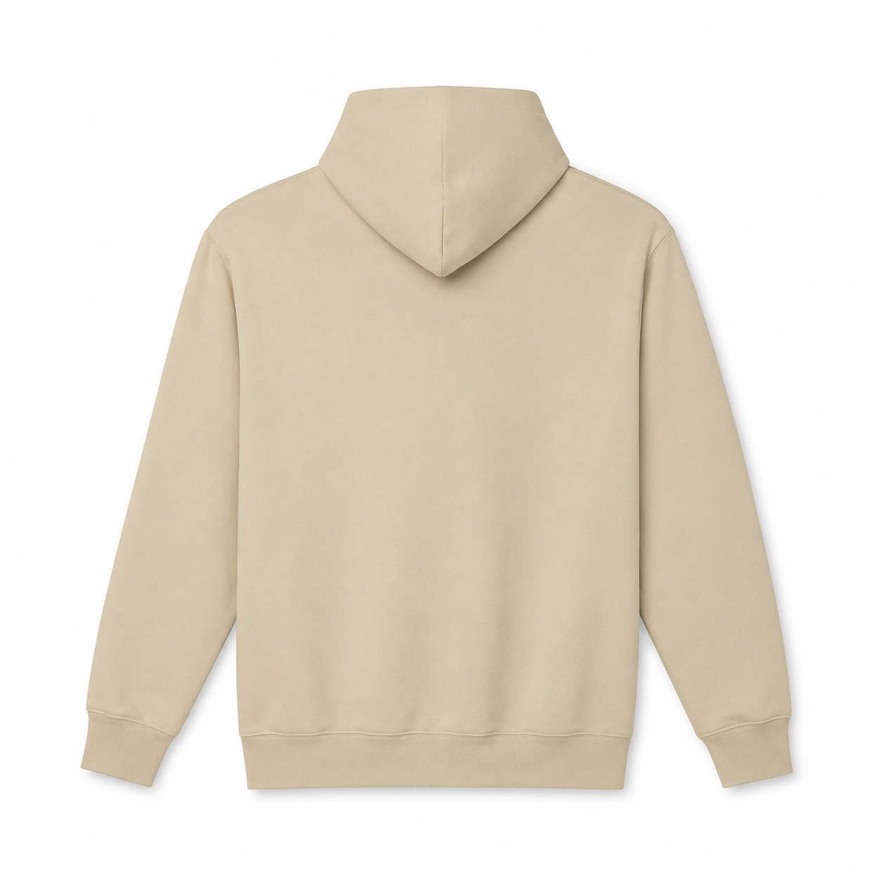 OFFLYn essentials hoodie sand back