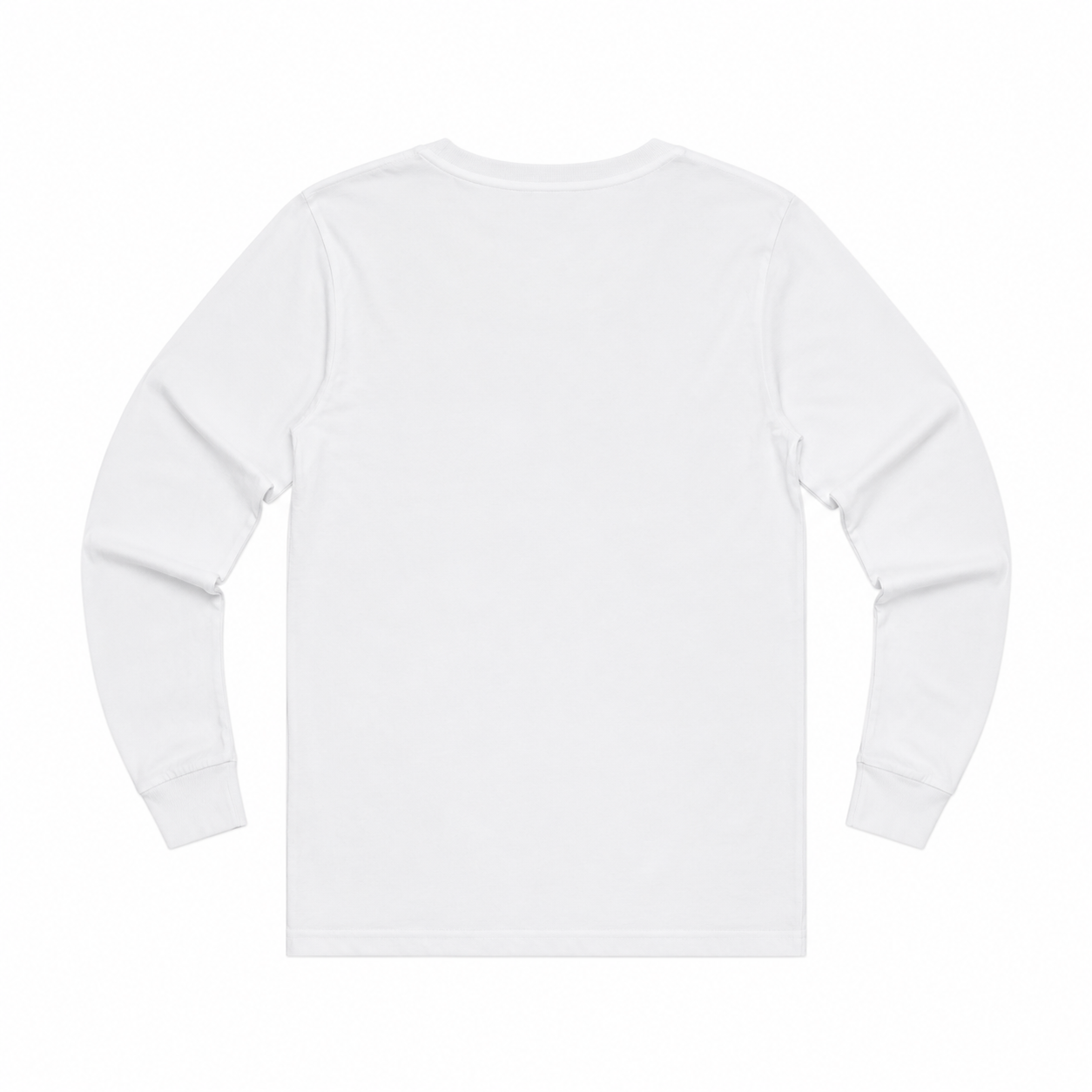 OFFLYN long sleeve tee white back